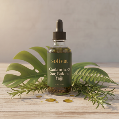 Solivia Canlandırıcı Saç Bakım Yağı