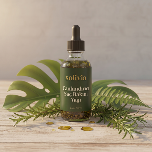 Solivia Canlandırıcı Saç Bakım Yağı
